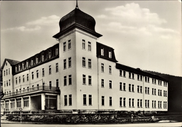 Postcard Friedrichroda in the Thuringian Forest, Hermann Danz recreation home, architecture, photo
