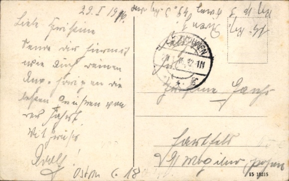 Postcard Tschernjakhovsk Insterburg East Prussia, Infantry Barracks 45