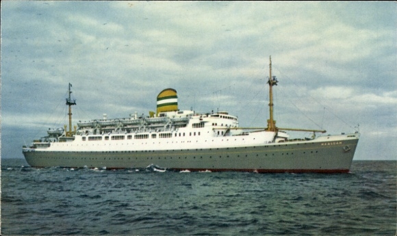 Picture steamship SS Maasdam, HAL