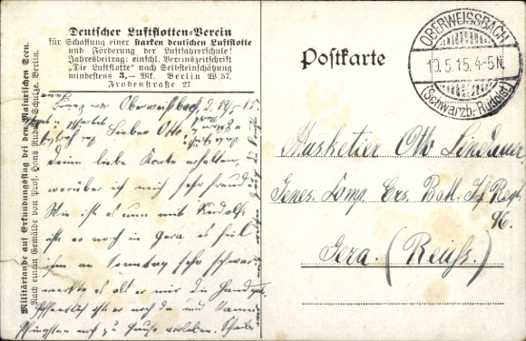Artist Postcard Schulze, Hans Rudolf, Military pigeon on reconnaissance flight near the Masurian Lakes, I. WK