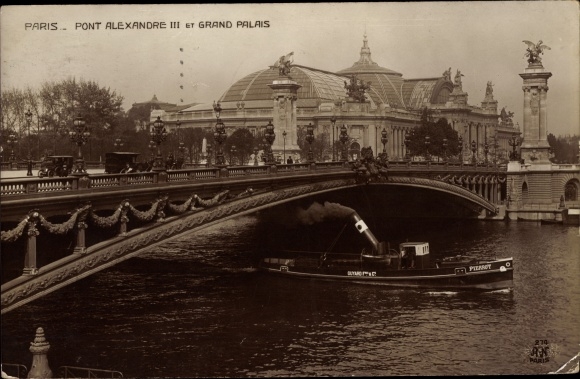 KP Paryż VII., Pont Alexandre III, Grand Palais