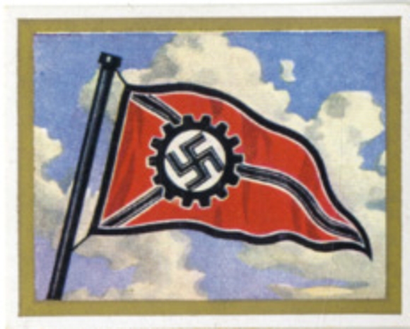 Collection picture III. Reich flags and standards No. 11, Book 1, Service Stander of the Gauwalter of the DAF