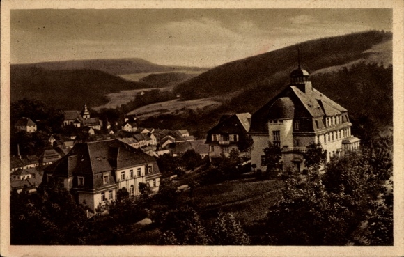 Ak Bad Gottleuba in Saksen, vrouwenopvangcentra, bergen