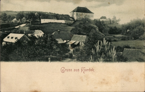 Postcard Büdingen in Hesse, Hardeck Castle