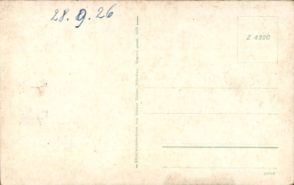 Postcard Salondampfer Starnberg on Lake Starnberg