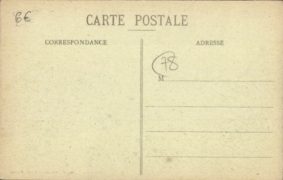 Postcard Bonnieres sur Seine Yvelines, general view
