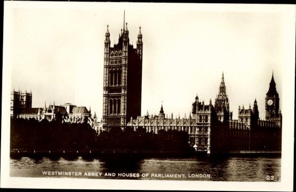 10 alte AK London City England, verschiedene Ansichten