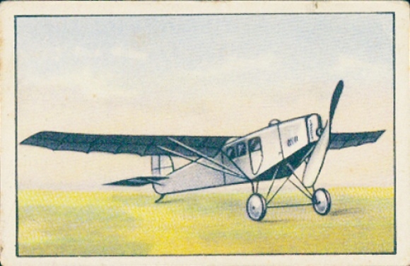 Sammelbild Die Eroberung der Luft Abt. IV Serie D Nr. 2, Flug-Modell, Segelflugzeug