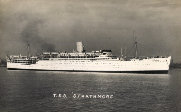 AK-stoomboot RMS Strathmore, Peninsular & Oriental Steam Navigation
