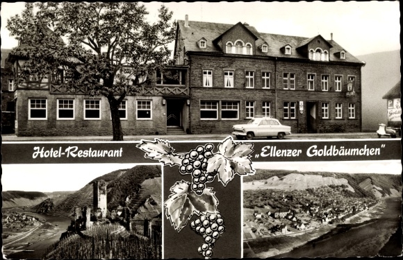 KP Ellenz Poltersdorf Nadrenia Palatynat, Hotel Restaurant Ellenzer Goldbäumchen, własność Weber Friedrichs