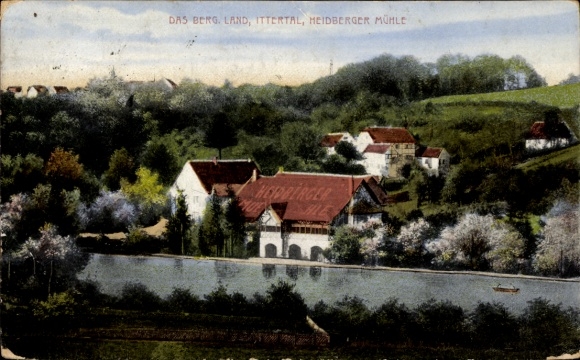 Postcard Haan North Rhine-Westphalia, Heidberger Mill, Ittertal