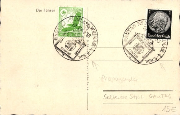 KP Führer i kanclerz Rzeszy Adolf Hitler, portret w mundurze