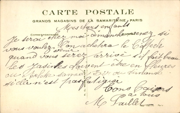 Artysta KP Mallet, Beatrice, Le Cyclisme, chłopiec, dziewczyna, rower, tandem, pies