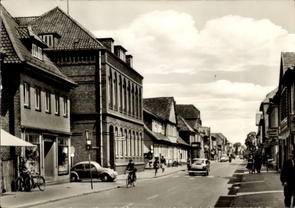 Postcard Rotenburg an der Wümme, Großestraße
