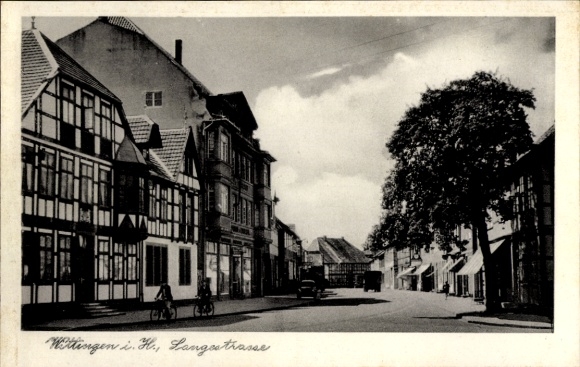Ak Wittingen in Niedersachsen, Langestraße
