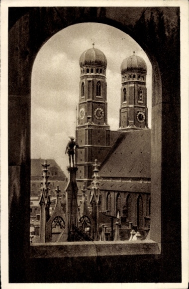 KP Monachium, Frauenkirche, WHW Piękne Niemcy nr 21