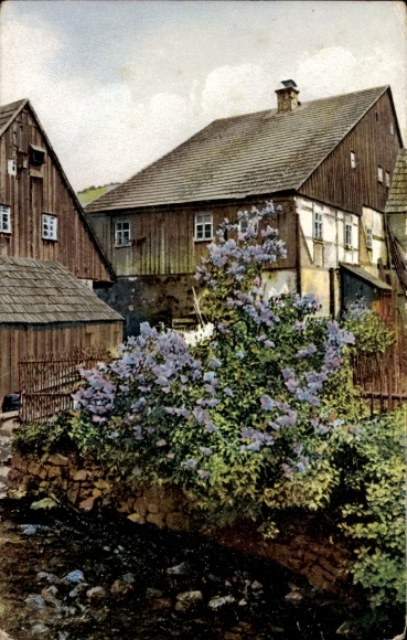 Postcard Nenke & Ostermaier No. 1278, Spring Blossom