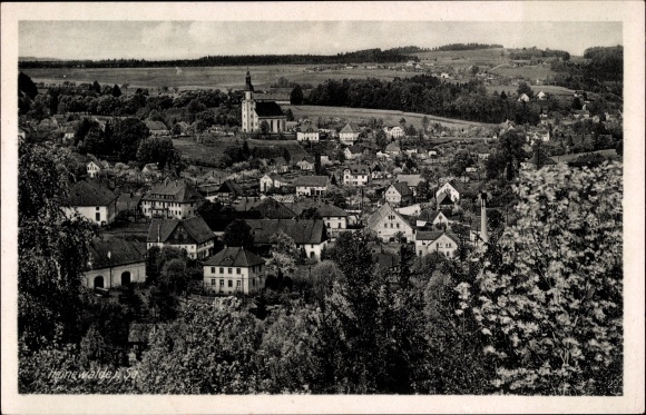 Ak Hainewalde Oberlausitz, Panorama