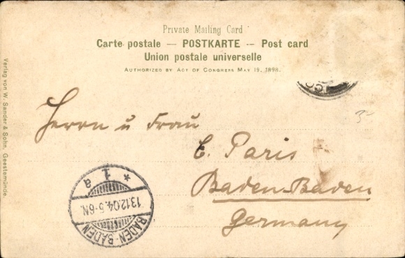 Postcard Dampfschiff Seydlitz, Norddeutscher Lloyd Bremen