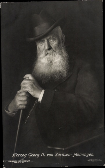 PC Duke George II of Saxe-Meiningen, portrait