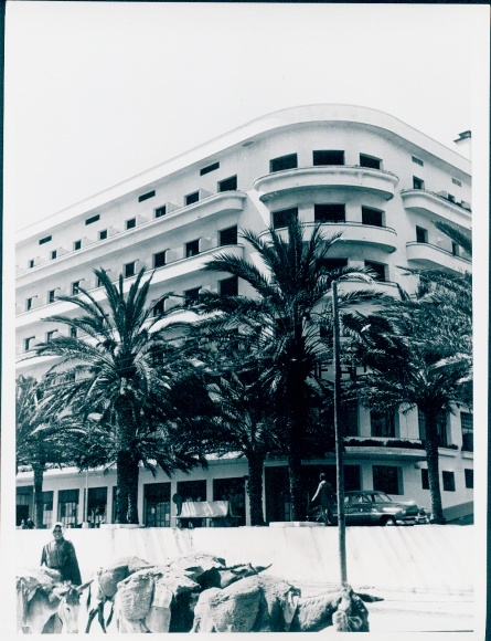 Photo film scene Tanger, the city with two faces, building, Germany 1952, Jordan J. v. Boyadjieff