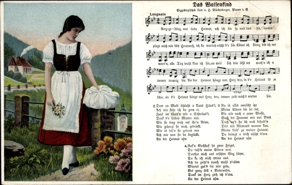 liedje Ak Mückenberger, Hilmar, De wees