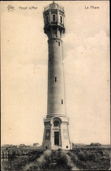 Postcard Knokke Heist Heyst Knocke sur Mer West Flanders, Le Phare, lighthouse