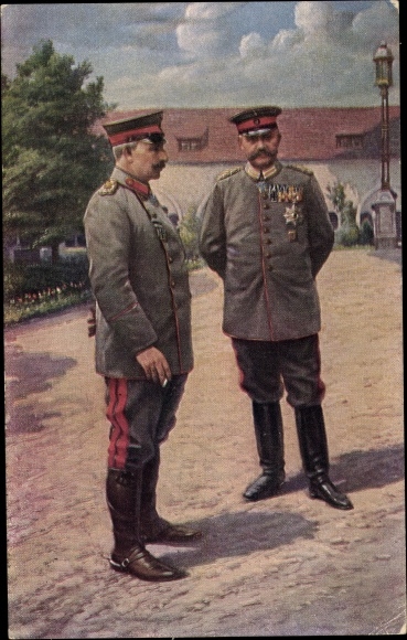 PC Kaiser Wilhelm II, Field Marshal Paul von Hindenburg, Posen Castle, 1915