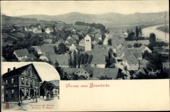 KP Brevörde w Dolnej Saksonii, Gasthaus zur Krone, widok ogólny