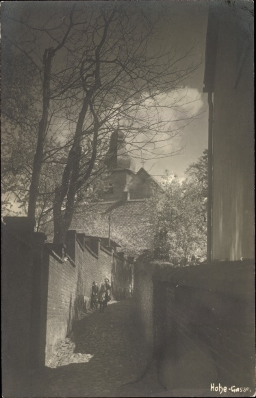 Foto Ak Soest in Westfalen, Hohe Gasse