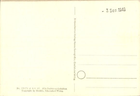 Postcard Breitenbrunn Swabia Unterallgäu, aerial photograph