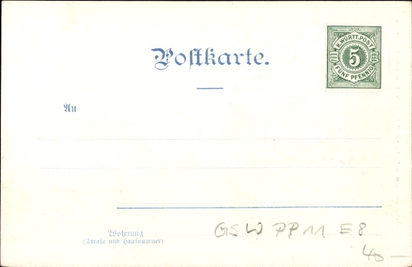 Postal stationery Postcard Neckarzimmern in the Neckar Valley, dancing couple in the Neckar Valley