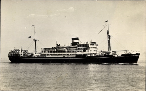 Ak passagiers- en vrachtschip MS Dumra, Dwarka, Dara, British India Steam Navigation Co.