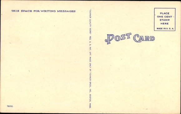 Postcard couple with child, what price love, diaper change, cot