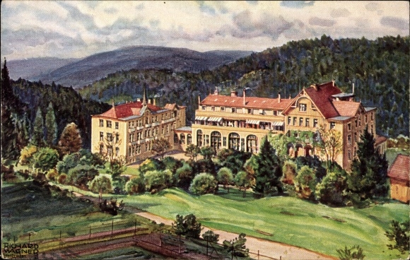 Artist PC Wagner, Richard, Clausthal Zellerfeld, The Johanneser Kurhaus