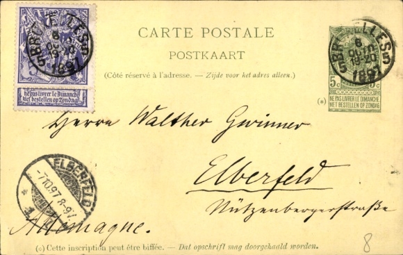 Chromo-Litho Brussels, World Exhibition 1897, Leopold II, Albert I