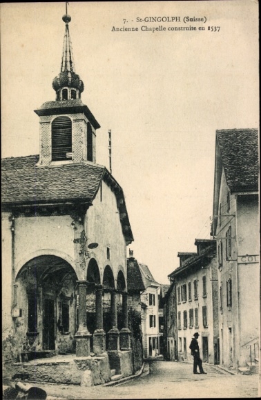 KP Saint Gingolph Canton Valais Szwajcaria, Stara Kaplica