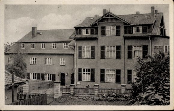 Postcard Bad Liebenstein in the Thuringian Forest, Holsatia Health Resort