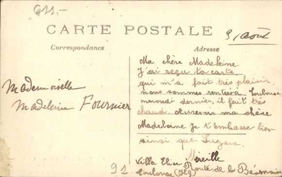Postcard Juvisy Essonne, railway station, transport of prisoners of war from Alsace Lorraine, World War I
