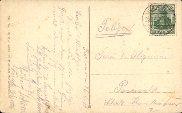 Postcard Berlin Zehlendorf Nikolassee, Lindwerder Island, Havel, Grunewald