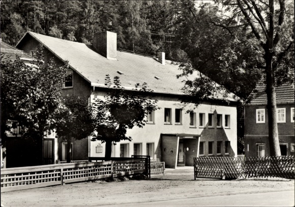 Ak Ottomühle Rosenthal Bielatal Saksisch Zwitserland, vakantiehuis van de Dresden Chamber of Crafts