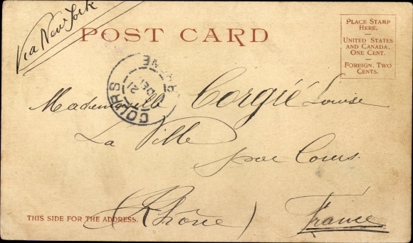 Postcard Puerto Rico, Manufacturing Puerto Rican Hats, Mad Hatters at Work