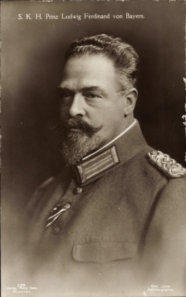 Ak Prinz Ludwig Ferdinand von Bayern