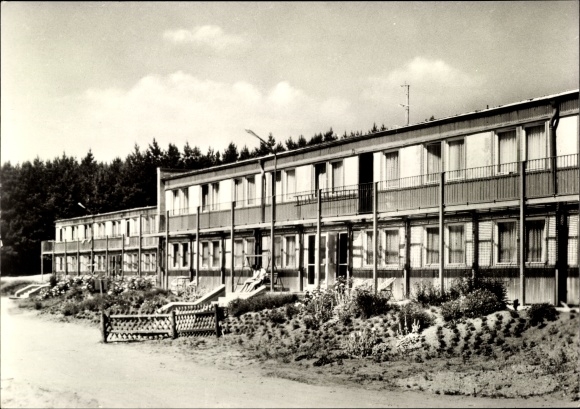 Postcard Klein Labenz Groß Labenz Warin in Mecklenburg, FDGB interest group