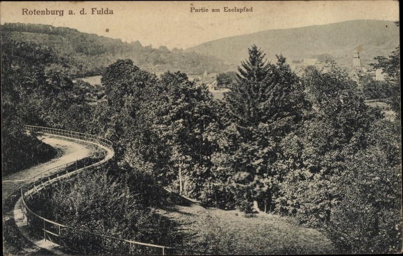 KP Rotenburg an der Fulda, parcela na oślim szlaku