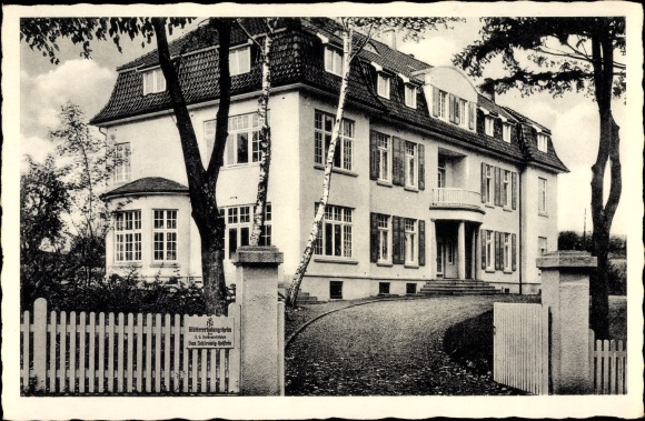 Postcard Kiebitzhörn Eutin in Ostholstein, NSV mothers&#39; convalescent home