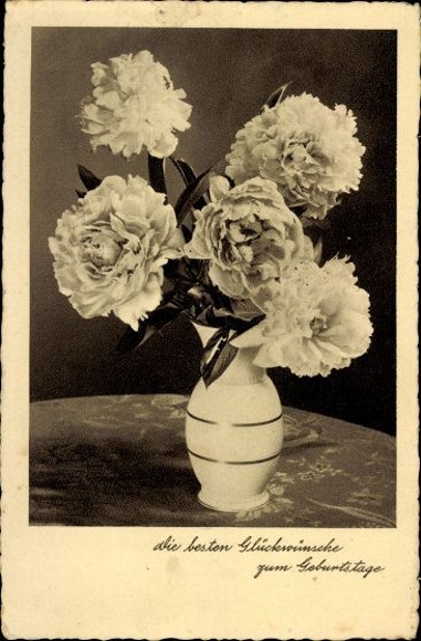 10 old AK flower pictures, flower photos, different views