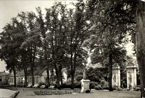 Postcard Oranienburg in Brandenburg, Peace Square