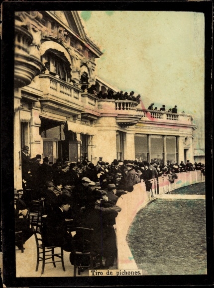 Photo Monte Carlo Monaco, Shooting pigeons