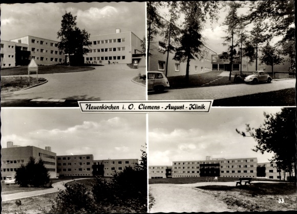 Ak Neuenkirchen Vörden in Oldenburg, Clemens August Clinic